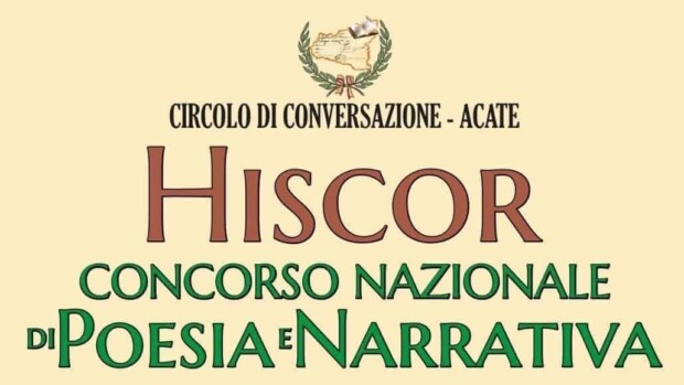ACATE – PREMIAZIONE DEL CONCORSO NAZIONALE DI POESIA E NARRATIVA “HISCOR” (XI EDIZIONE) SABATO 22 FEBBRAIO 2025 PRESSO IL CIRCOLO DI CONVERSAZIONE