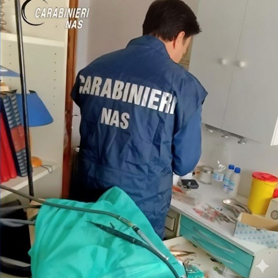 Farmaci e dispositivi scaduti nello studio: denunciato un dentista