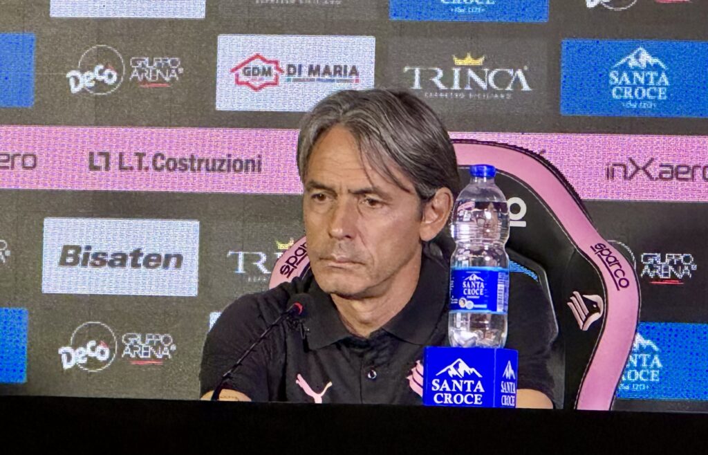 Palermo, Inzaghi: “Grande rispetto per l’Avellino, ma guardo in casa mia”