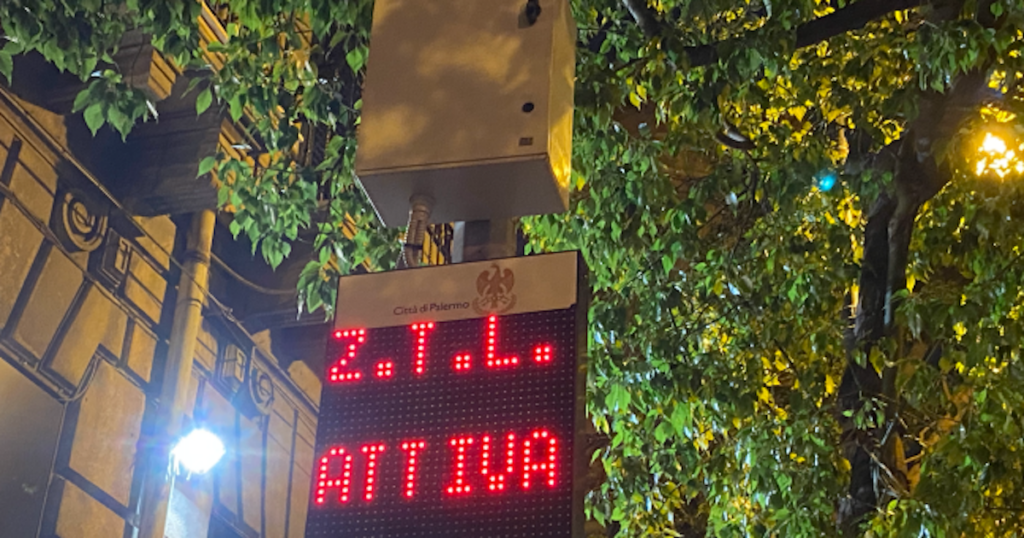 Palermo, sospesa la Ztl diurna durante le festività natalizie