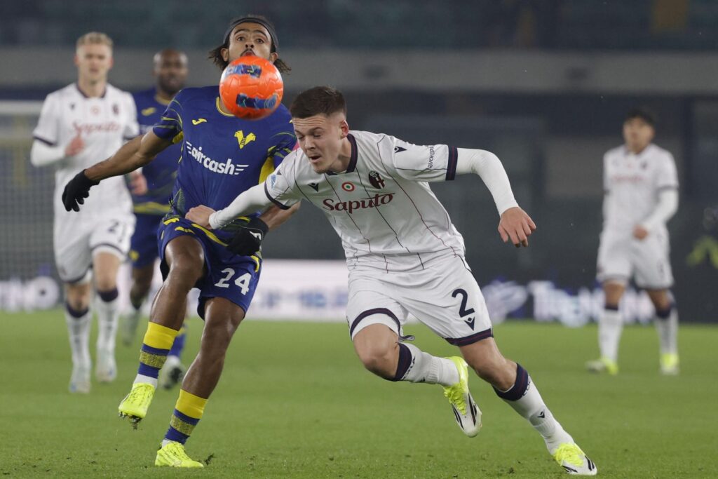 Eurogol e sofferenza: il Bologna piega 3-2 il Verona al Bentegodi