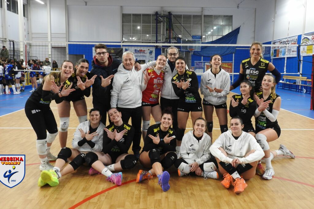 Il Messina Volley si impone al tie-break in casa della Futura Volley Santa Teresa