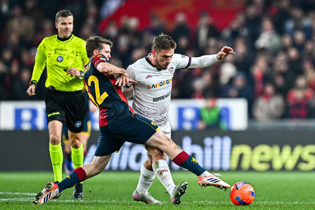 Il Genoa cala un tris che vale oro, batte il Cagliari e lo aggancia