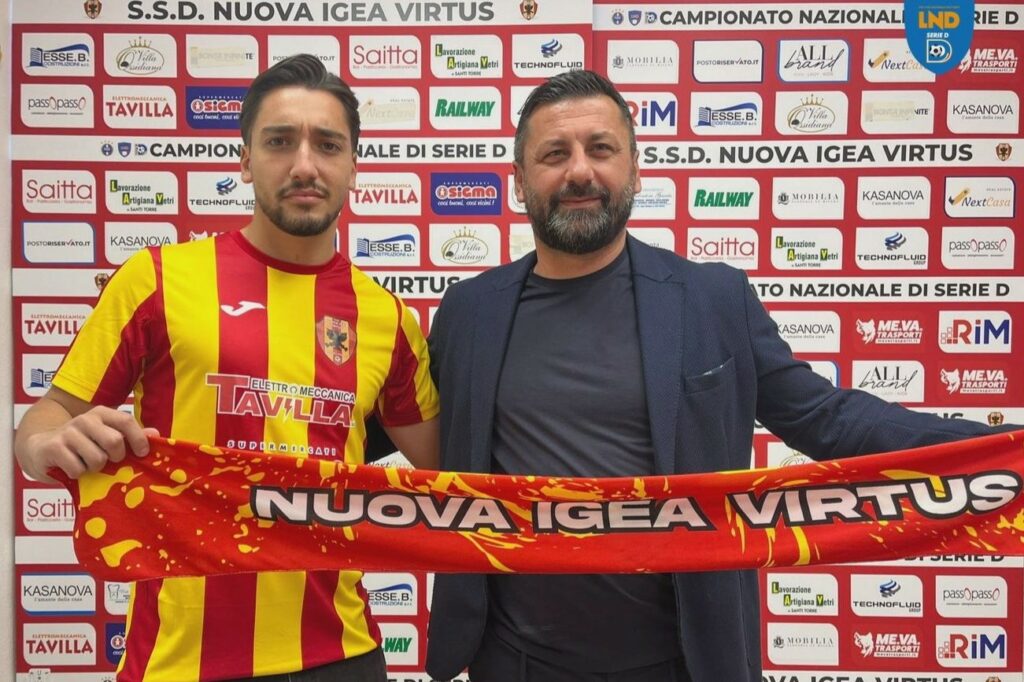 Igea Virtus: firma l’attaccante Agostino Mascari, in uscita dalla Vigor Lamezia