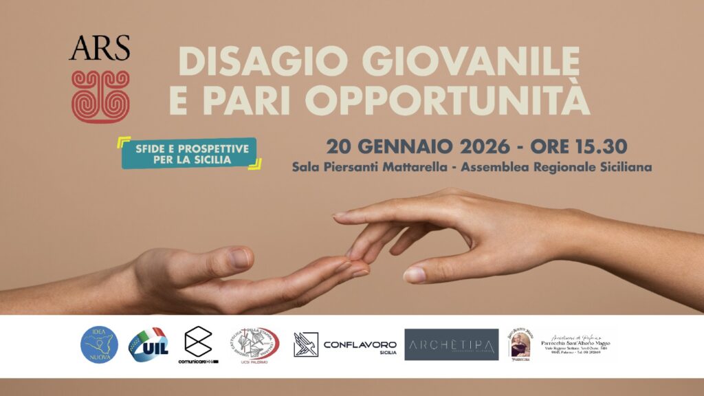 Disagio giovanile e pari opportunità, convegno di Idea Nuova all’Ars