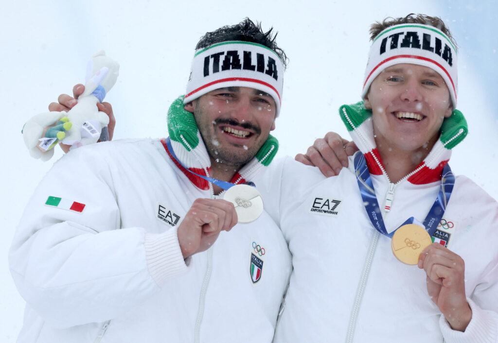 Storica doppietta azzurra nello skicross: oro Deromedis, argento Tomasoni