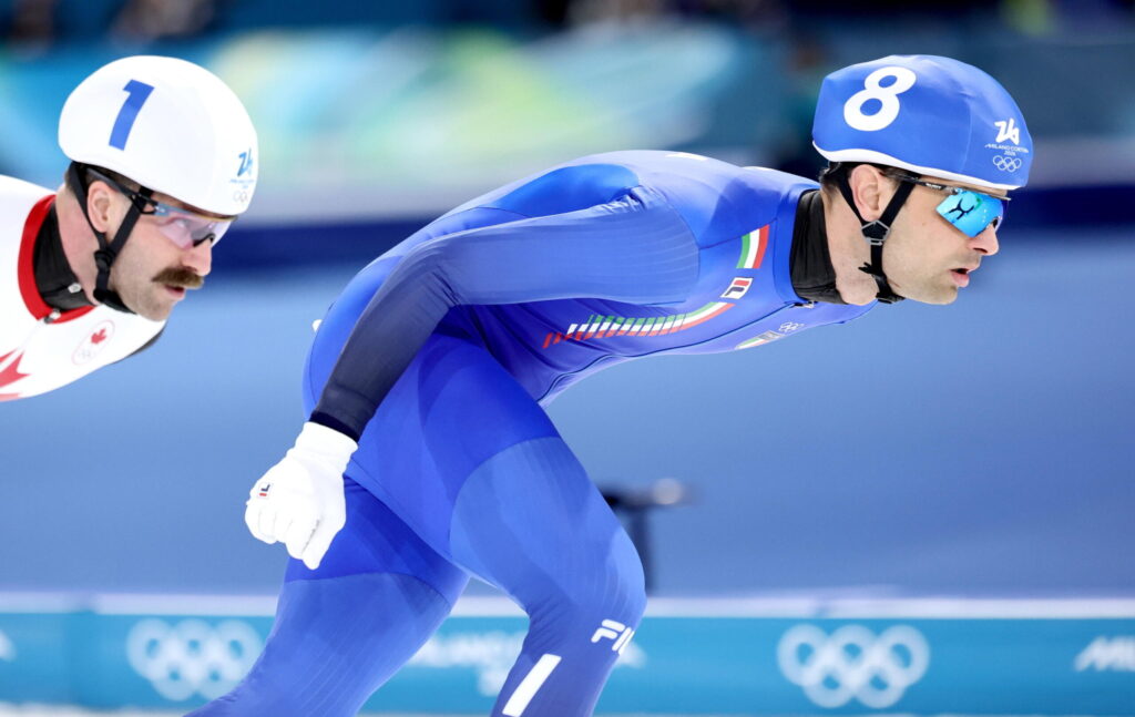 Giovannini di bronzo nella mass start del pattinaggio di velocità