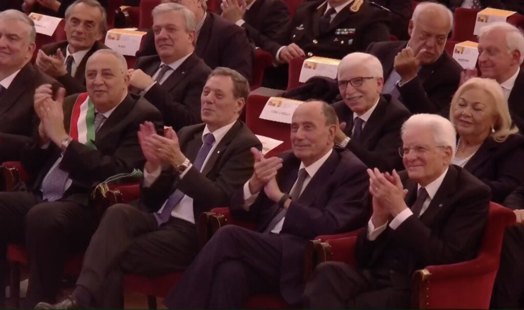 Mattarella a Palermo: avvocatura, tra i premiati anche Schifani