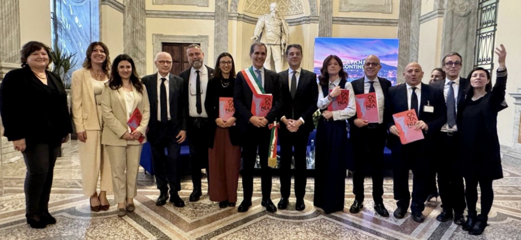Fiorello e Parmitano a sostegno di Catania Capitale della Cultura FOTO