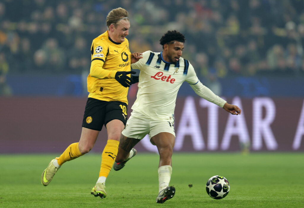 Champions, serata amara per la Dea: Borussia Dortmund-Atalanta 2-0