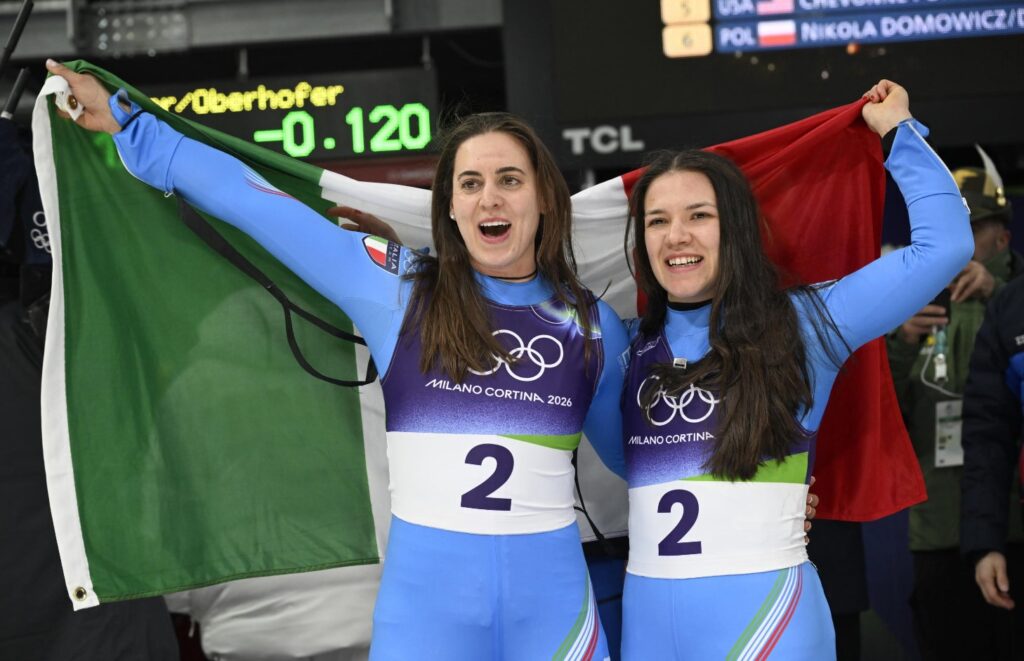 Slittino, Voetter-Oberhofer oro storico nel doppio femminile