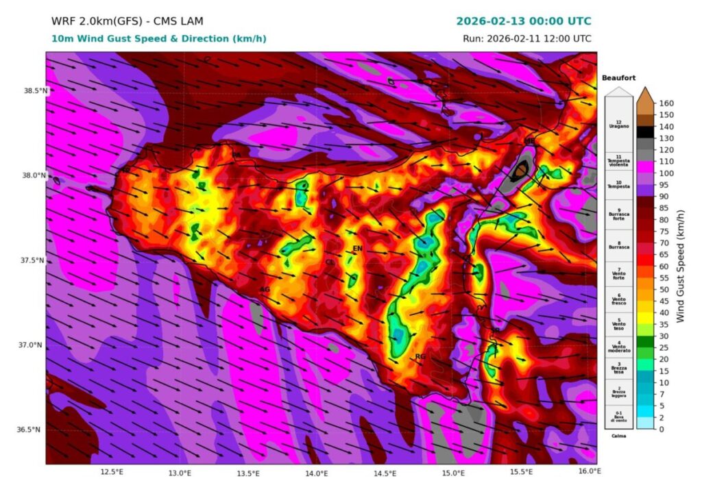 Pre-allerta meteo: ecco cosa prevede la comunicazione della Protezione Civile Regionale