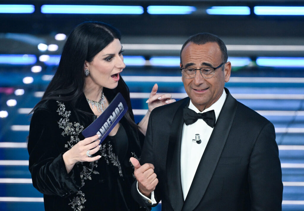 Sanremo, la classifica della seconda serata in ordine casuale