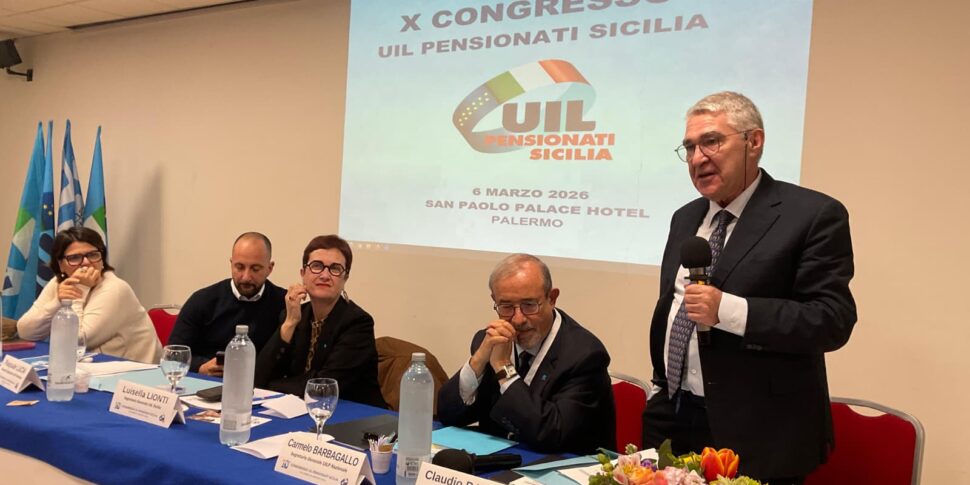 UilPensionati, Barone rieletto segretario regionale