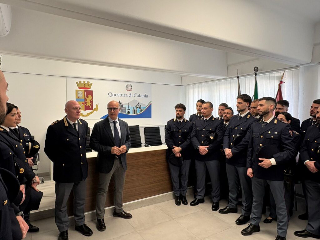 Questura di Catania, arrivati ​​62 nuovi poliziotti