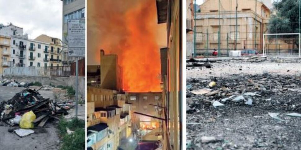 Palermo tra fuoco e ceneri, le macerie delle vampe: altri roghi anche ieri sera