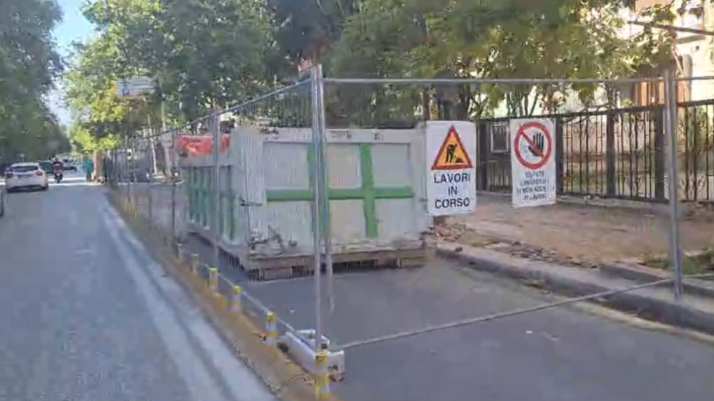Via Libertà, conclusi i lavori di rifacimento dei marciapiedi