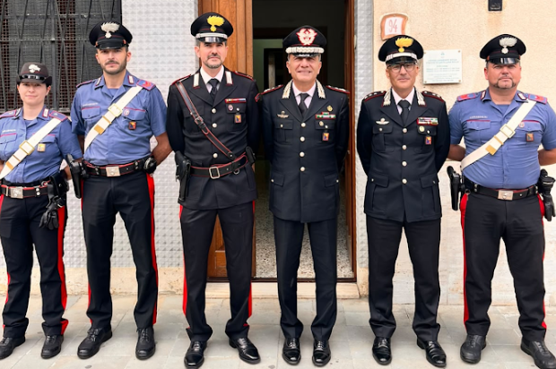 Petralia Sottana. Visita del Comandante della Legione Carabinieri Sicilia alla Compagnia locale