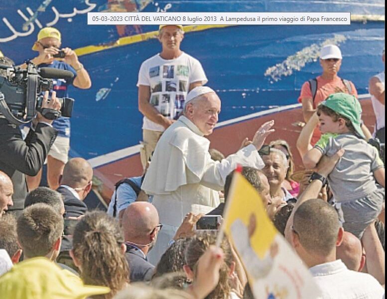 Il Molo Favaloro di Lampedusa sarà intitolato a Papa Francesco