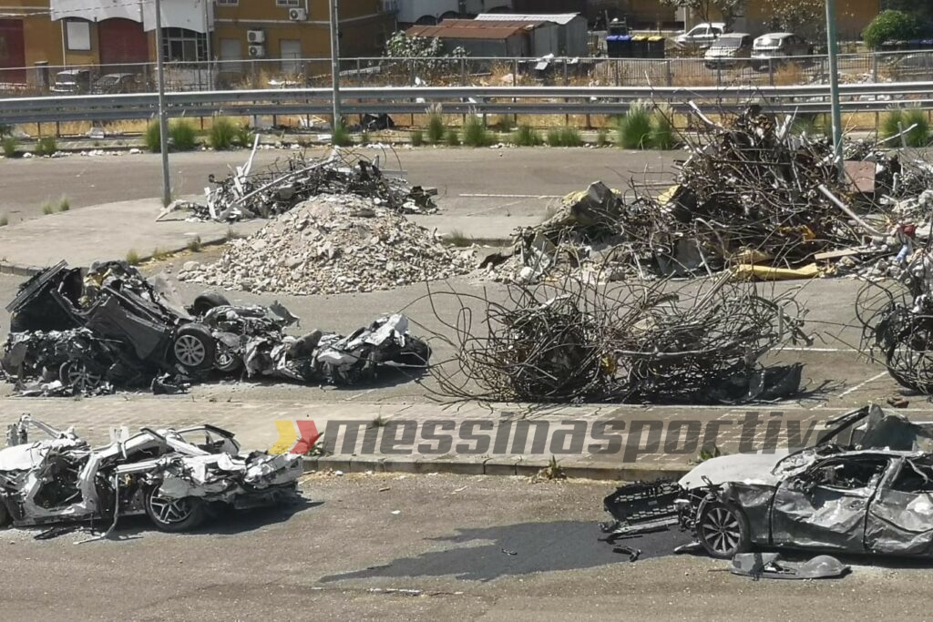 Conclusi gli scavi a Pistunina. Trasportati 4.000 metri cubi di macerie e detriti