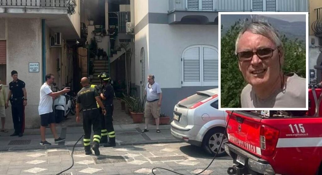 Lipari, anziano dà fuoco alla casa e poi si toglie la vita. Il video