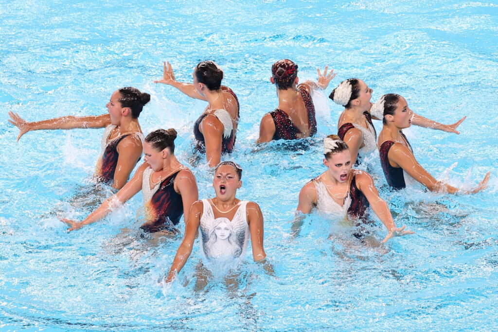 Europei di nuoto artistico, l'Italia vince il bronzo nel team free