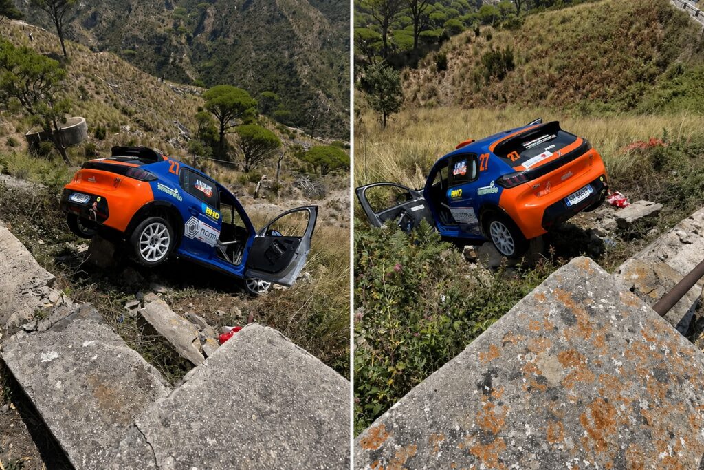 Rally del Tirreno, uscita di strada senza conseguenze. “Circuito sicurissimo”
