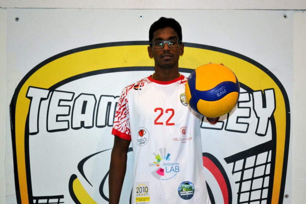 La Team Volley Messina conferma il centrale indiano Sethupathi Ponnambalanar