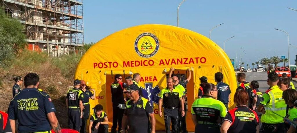 Gela, gli «eroi» silenziosi della sicurezza. Hunt e il sindaco ringraziano i volontari