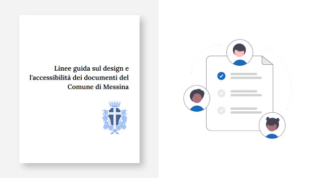 Aperta la consultazione pubblica sulle nuove Linee guida per l'accessibilità dei documenti del Comune di Messina