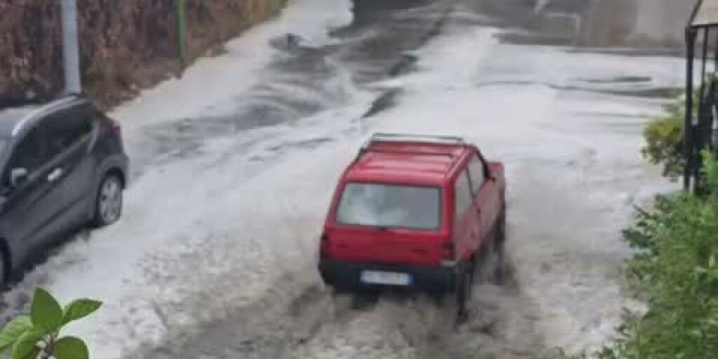 Maltempo a Palermo, Baida si allaga alla prima pioggia