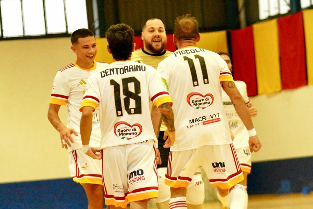 L’Acr Messina Futsal scappa ma viene gelato nel finale. Con Pescara è 5-5