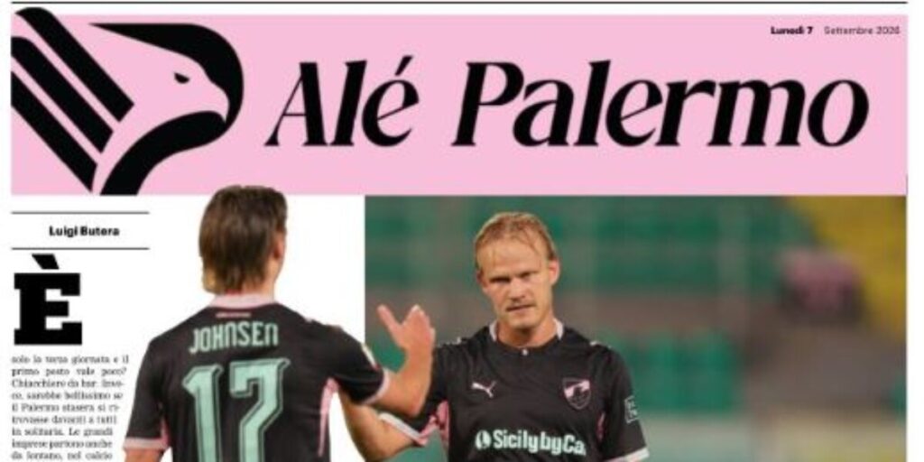 Alè Palermo, oggi lo speciale del Giornale di Sicilia sui rosa e il poster di Inzaghi