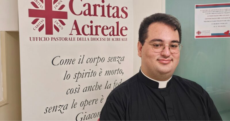 Don Dario Impellizzeri è il nuovo direttore della Caritas di Acireale
