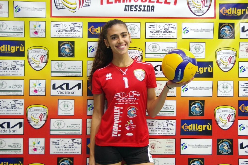 La Team Volley Messina conferma Flora Frigione. Quarto anno in biancorosso