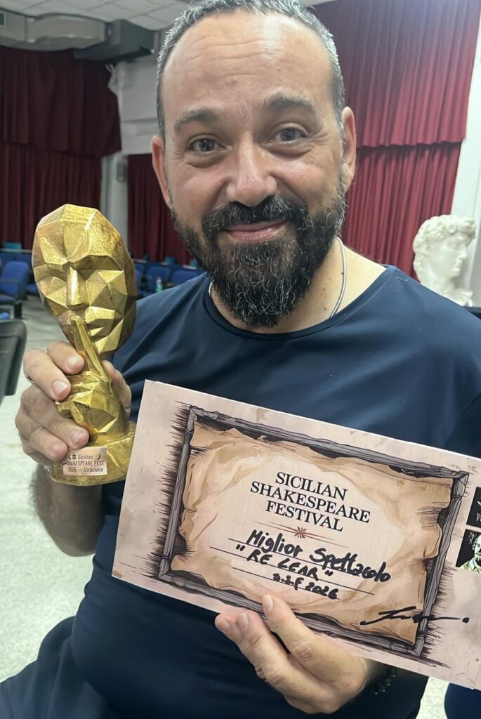 Niscemi trionfa al Sicilian Shakespeare Festival con l’attore e regista Nunzio Bonadonna