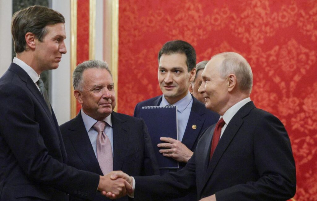 Guerra in Ucraina, faccia a faccia tra Putin e gli inviati di Trump