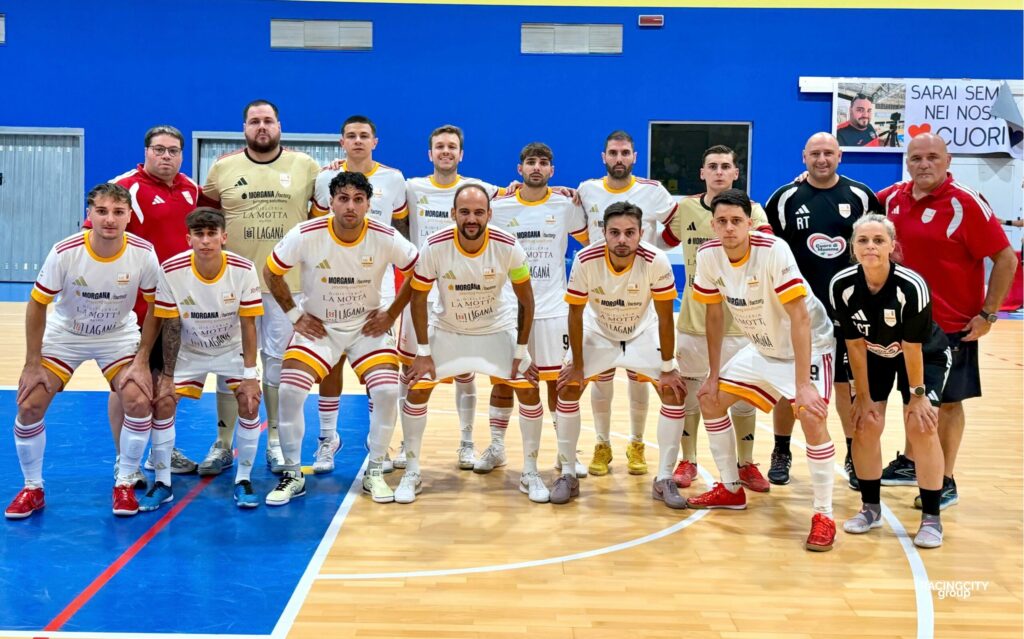Acr Messina Futsal, pari ricco di gol a Taranto (4-4): tripletta di Vinicius