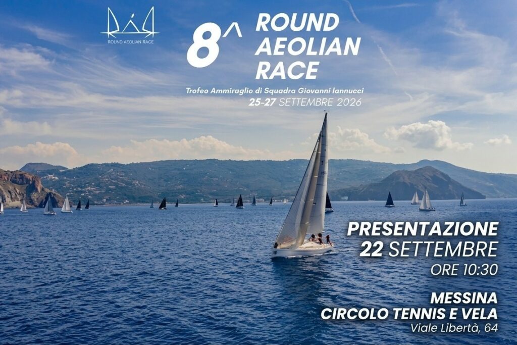 Round Aeolian Race, dal 24 settembre la sfida di vela d’altura alle Eolie