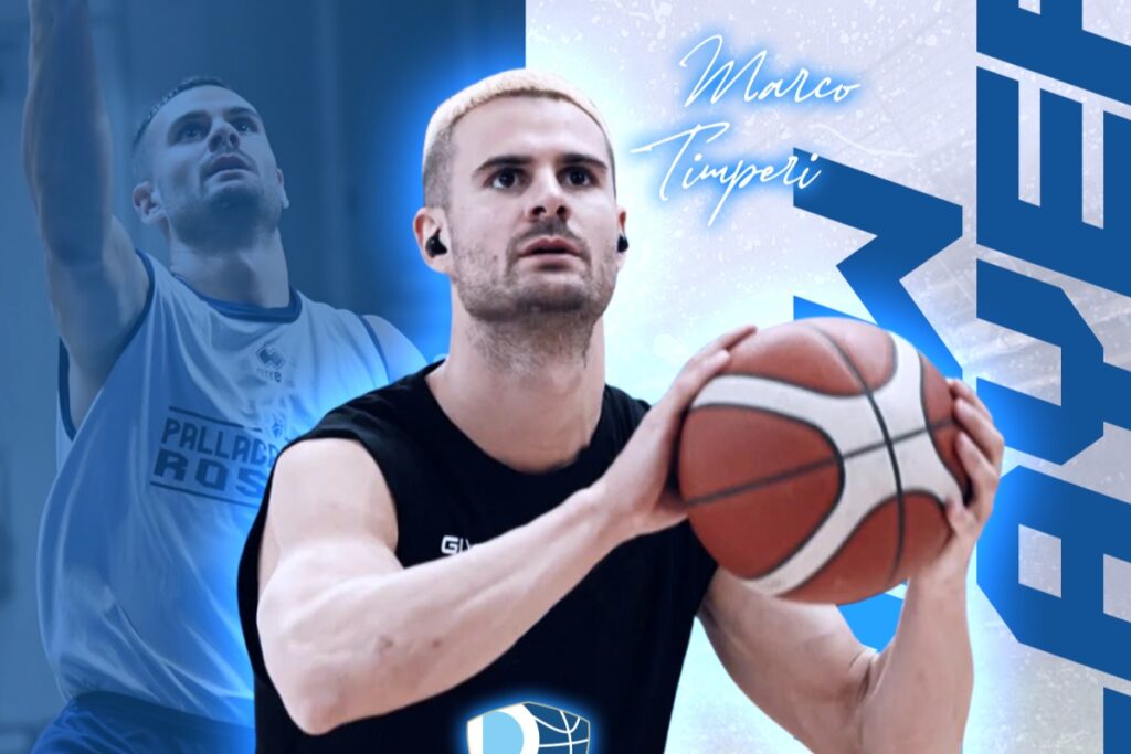 L’Orlandina Basket accoglie Marco Timperi. Ritrova l’ex compagno Bernardo Musso