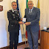 Comune Palermo: Saluto del sindaco Lagalla al generale Magrini