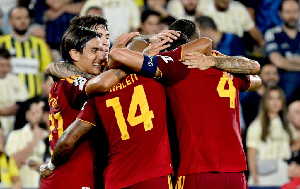 Champions, Fenerbahce-Roma 1-1: Brown risponde a Cristante