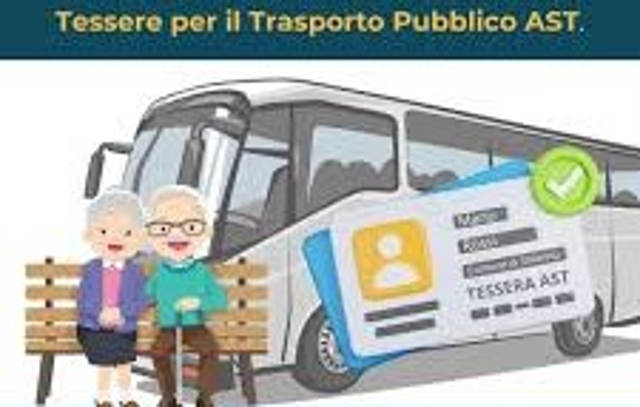Tessere AST per anziani, aperte le richieste per il trasporto gratuito extraurbano per il 2027