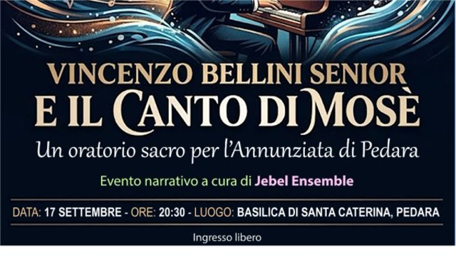 Vincenzo Bellini Senior – E il Canto di Mosè