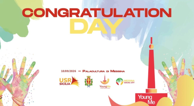 “Congratulation Day”, Messina celebra i giovani talenti: il 10 settembre al Palacultura la consegna dei riconoscimenti agli studenti delle scuole superiori con il massimo dei voti e la lode