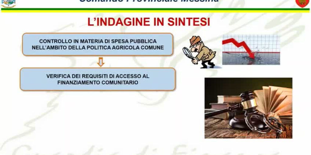 Fondi europei all'agricoltura, maxi truffa all'Ue nel Messinese: sequestro da 170 mila euro