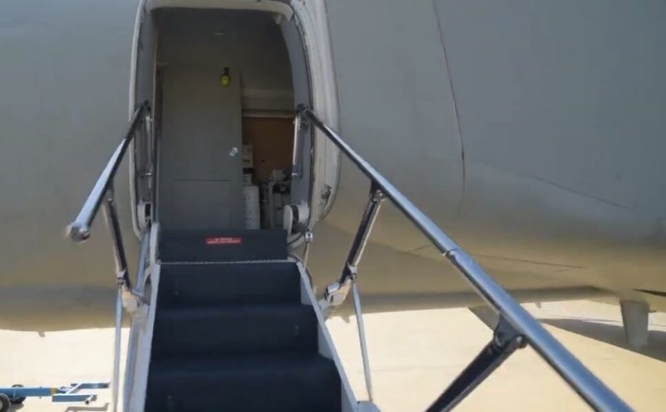 Volo sanitario urgente per un uomo di 70 anni da Palermo a Milano
