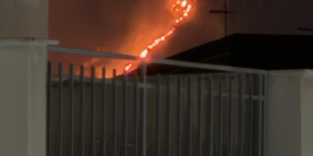 Notte di incendi a Palermo e in provincia, allarme a Monte Grifone
