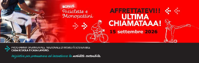 Incentivi “MuoviMe”, prorogata al 15 settembre la scadenza per presentare le richieste