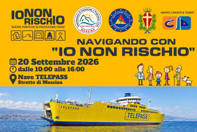 Protezione Civile e prevenzione a bordo: il 20 settembre 2026 al via la terza edizione di “Navigando con Io Non Rischio”